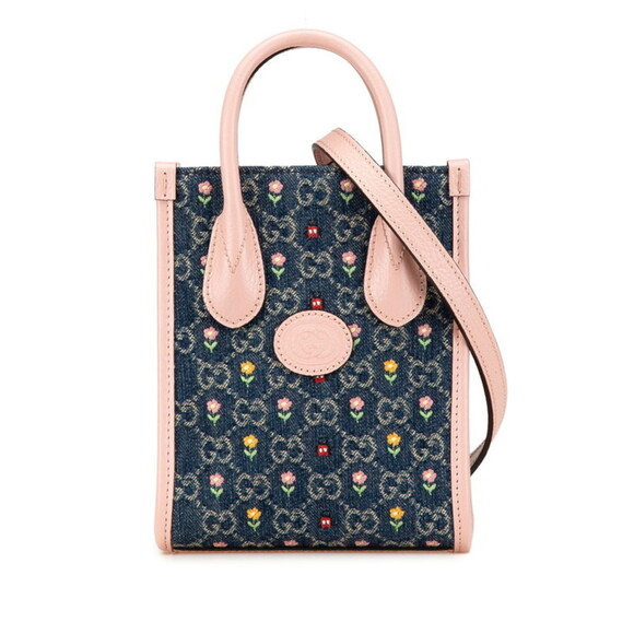 GUCCI Pink Leather Shoulder Bag - Picture 1 of 12